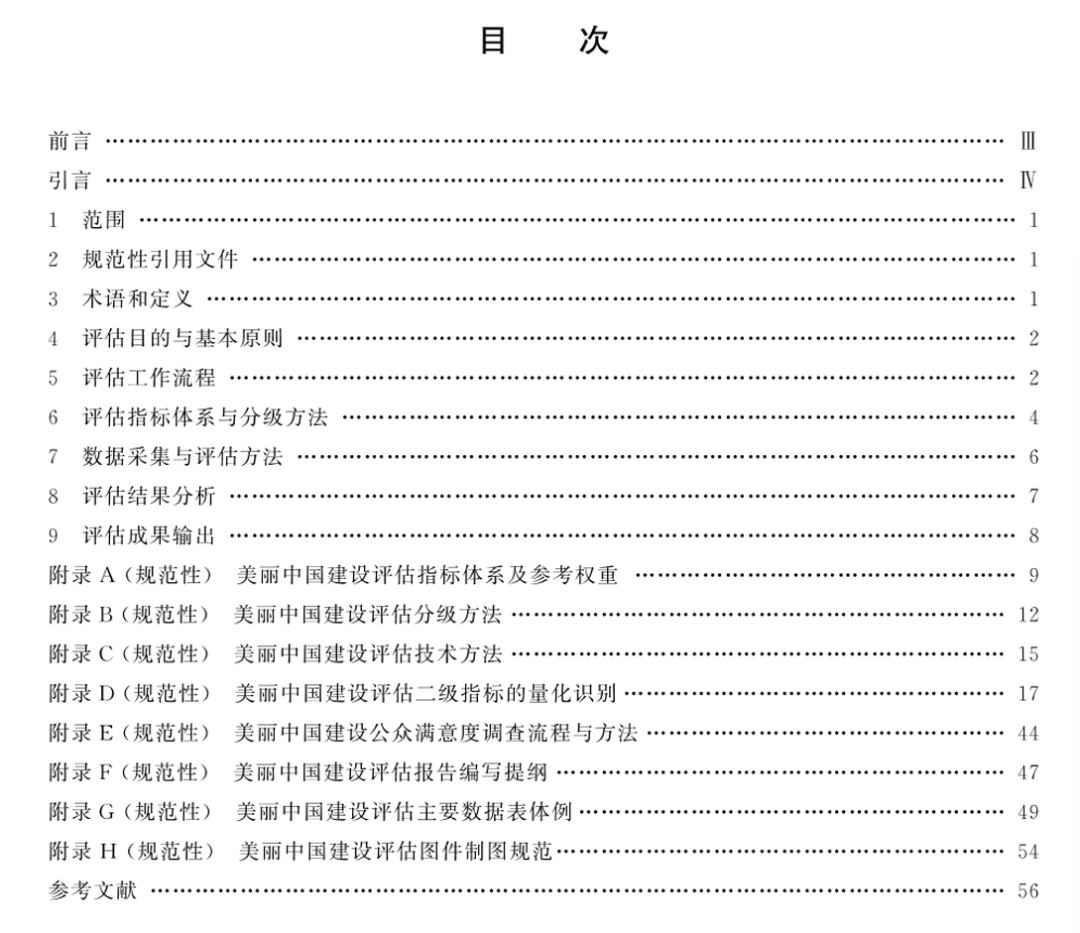 美麗中國建設評估技術指南（GB/T 44056-2024）